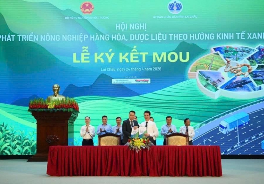 TVOne Việt Nam ký kết hợp tác phát triển vùng nguyên liệu thảo dược, đồng hành cùng Lai Châu thúc đẩy nông nghiệp bền vững